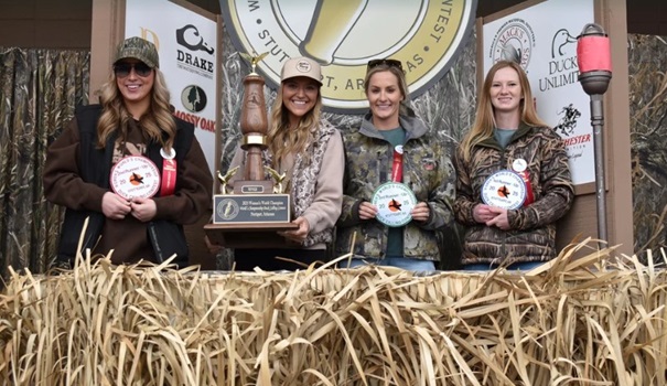 WOMEN’S WORLD Winner - Kacie Wisener of Guntersville AL 1st Runner Up - Kristen Hardee 2nd Runner Up - Emma Hyatt of Stuttgart AR
