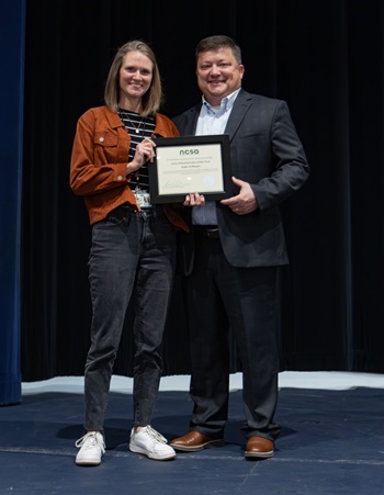 Katie Williams, Head of School and Dr. Kyle Thompson