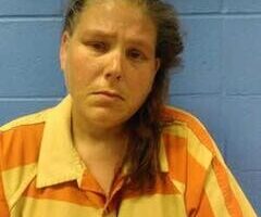 Booking photo of Kathy Hudson