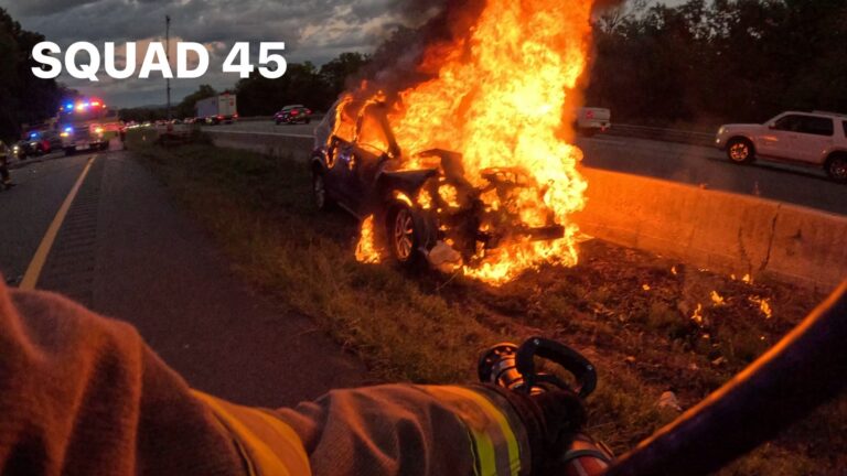 Arkansas Fire Units Contain "Vehicle Accident Fire", Depart After Hour