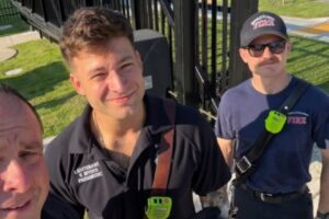 North Little Rock Rescue Team Secures "Rescue" Squirrel, Returns It Safely
