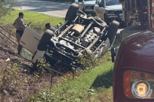 Conway County, Arkansas Sheriff’s Office Investigates "Single Vehicle Accident"