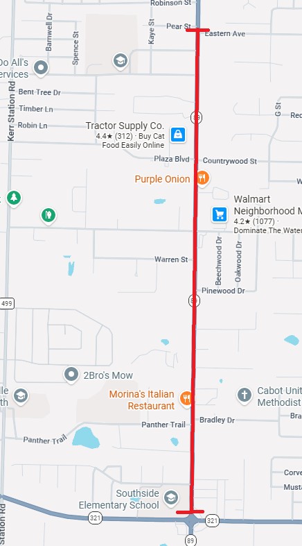 Organizers Release Parade Schedule With Street Names In Cabot, Arkansas