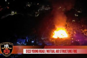 North Little Rock Firefighters Assist Oak Grove to Contain "Structure Fire"
