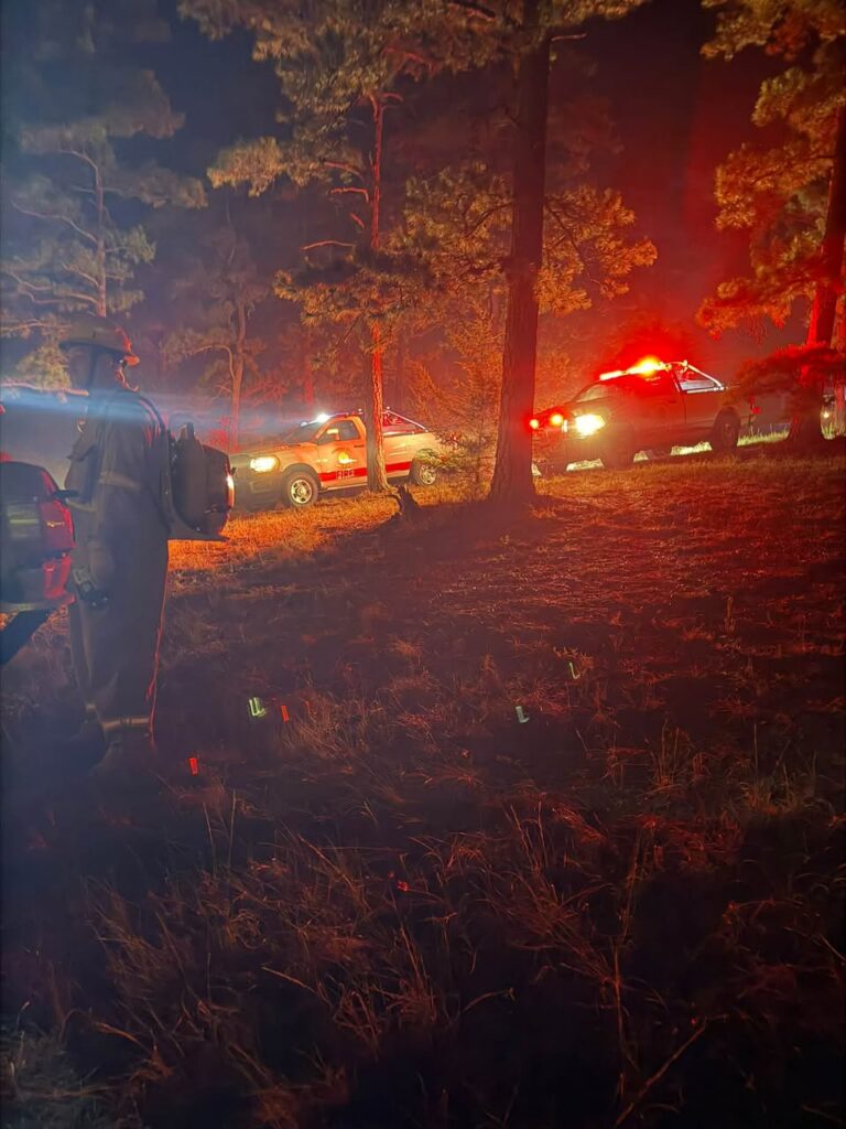 Sebastian County Firefighters Contain 'Wild Fire' on Hillsides