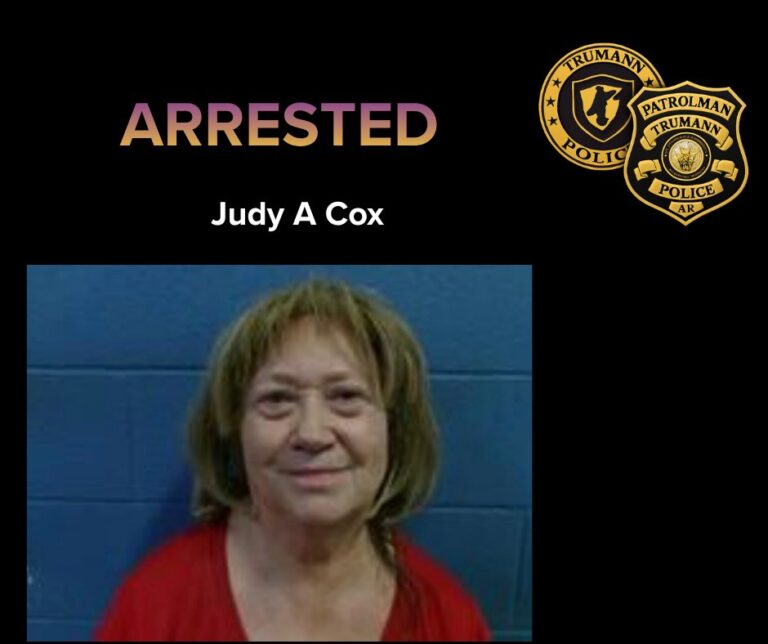 Trumann Police Department Reportedly Executed "Search Warrant", Arrested Resident