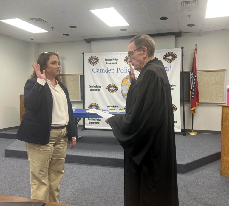 Cortney Parker Leads Camden Police as First Female Chief in Arkansas