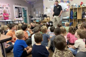 Community Receives "big thank you" From Police Visit In Bella Vista, Arkansas