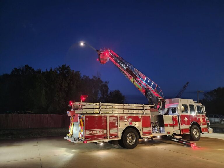 Arkansas Firefighters' "Over The Moon" Viral Photo Gains Attention Online