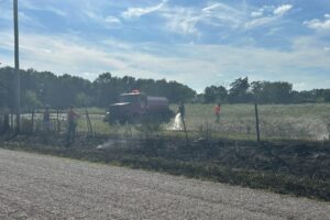 Sheriff's Office Thank Volunteers After Rapidly Extinguished Grass Fires In Waldron, Arkansas