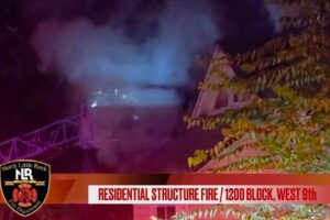Fire Department Initiates Attack Amid "Heavy Smoke" In North Little Rock, Arkansas