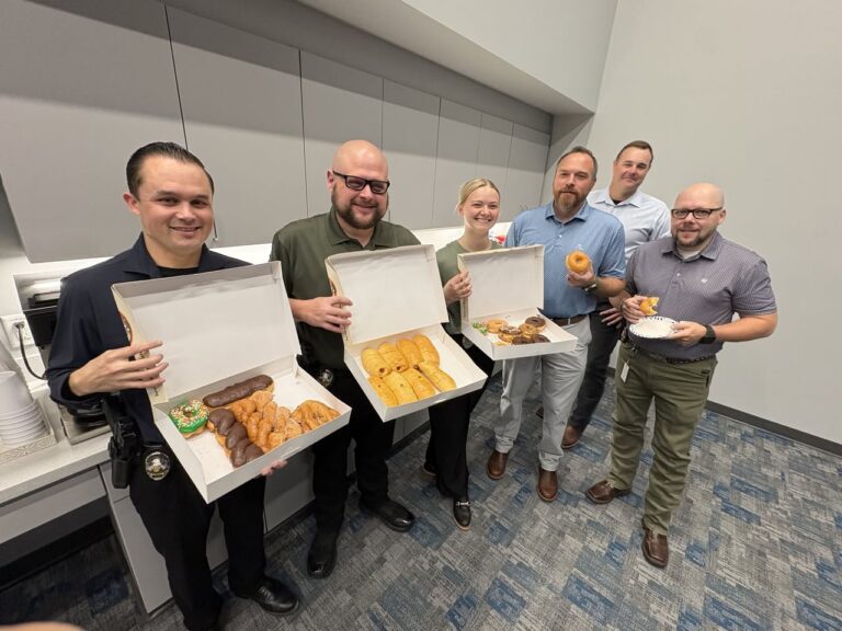 Department Reports "Donuts" Boosting Morale In Training In Bella Vista, Arkansas
