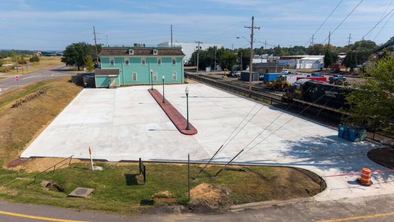 City Highlights "Grand Reopening" With New Parking Lot In Fort Smith, Arkansas