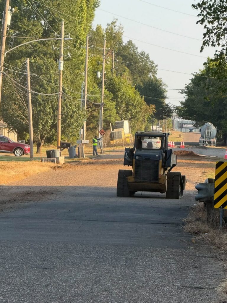 Residents Notice "Street Construction" Progress As Paving Continues In Texarkana, Arkansas
