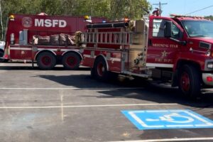 Firefighters Respond To "Bucket Truck" Fire In Morning Star, Arkansas