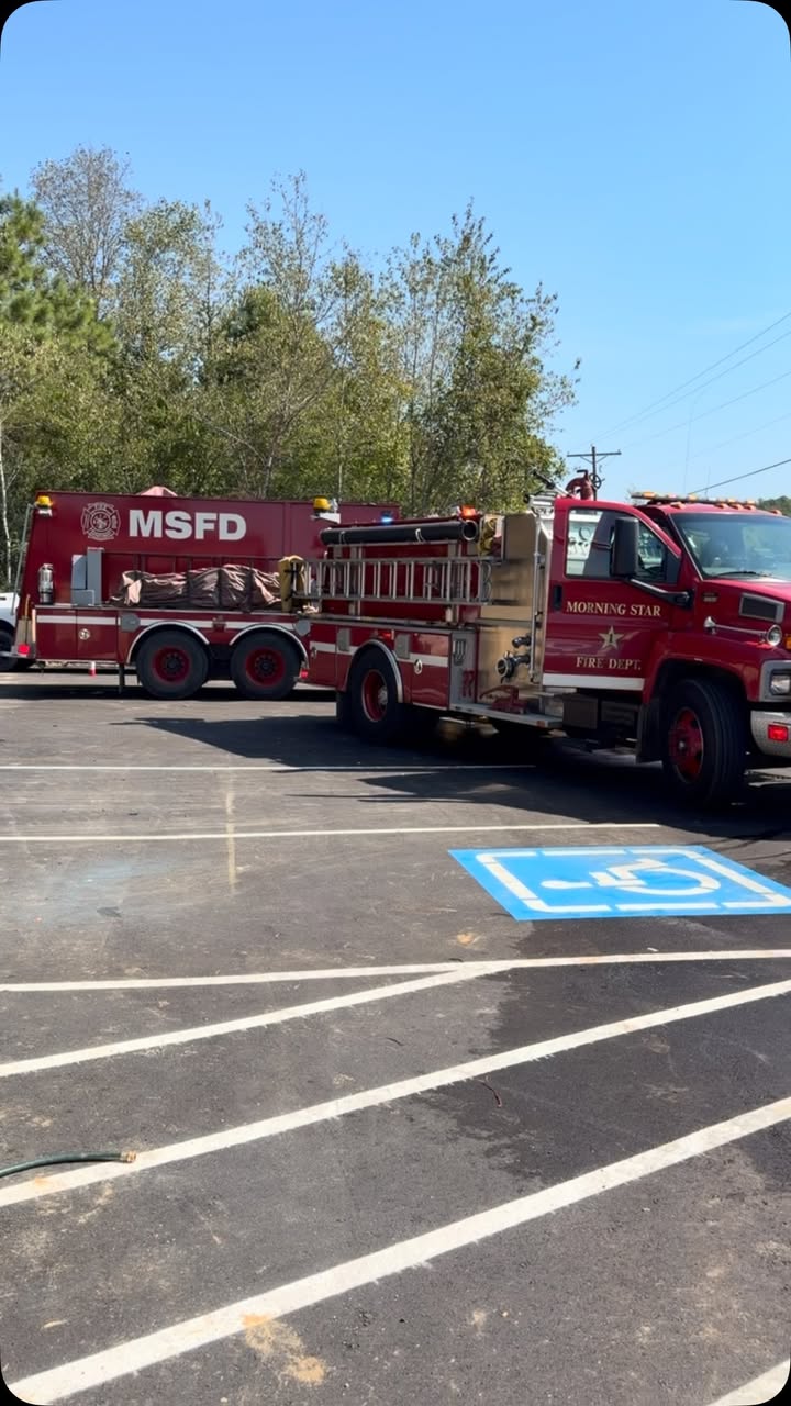 Firefighters Respond To "Bucket Truck" Fire In Morning Star, Arkansas