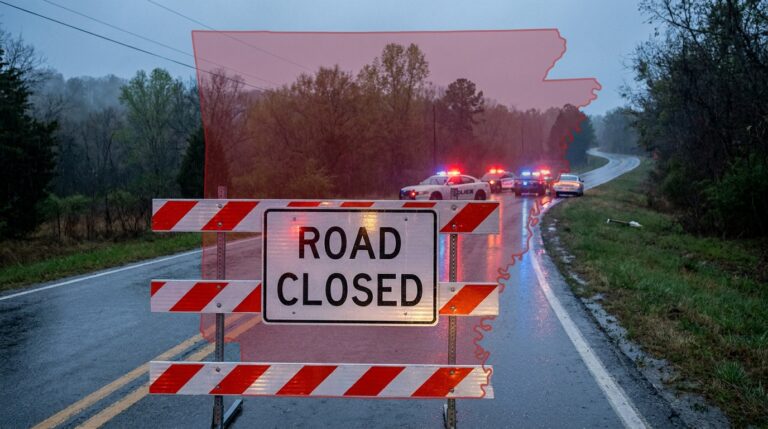 West Arkansas US 71 Blocked After Tractor Trailer "Crash"