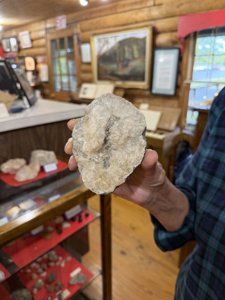 Rare Hidden Rock Found In Fairfield Bay By Museum Manager