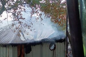 PHOTOS: Fire Erupts In Van Buren County As Firefighters Respond
