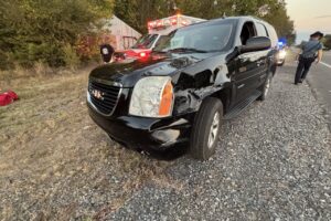 Firefighters Respond To "Two Vehicle" Crash In Plumerville, Arkansas