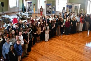 Senator John Boozman with members of the 2026-2027 Congressional Youth Cabinet at the Old State House Museum in Little Rock Arkansas
