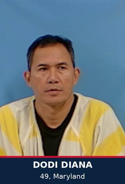 Dodi Diana, 49, of Maryland booking photo