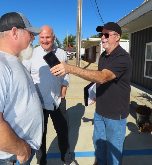 Live interview during the Foster Heating & Air Customer Appreciation Day 2026 broadcast in Mountain View