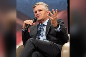 Former Walmart CFO Brett Biggs, executive dean of Harding University Carter College of Business