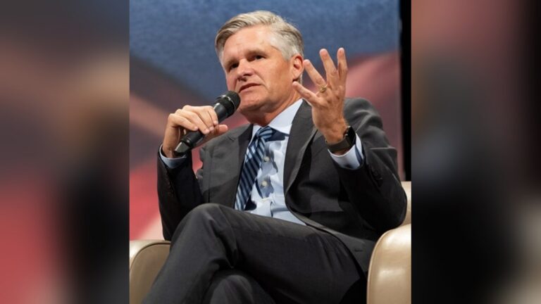 Former Walmart CFO Brett Biggs, executive dean of Harding University Carter College of Business