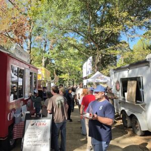 Crowds at the 2026 Arkansas Scottish Festival at Lyon College